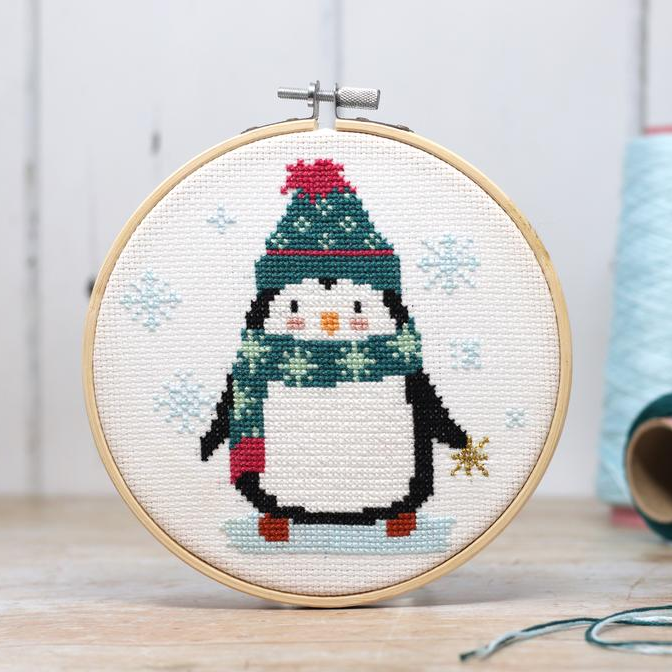 Cross Stitch Kit: Penguin