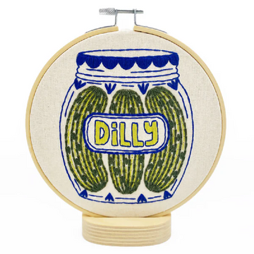 Hook, Line & Tinker Embroidery Kit | Pickles