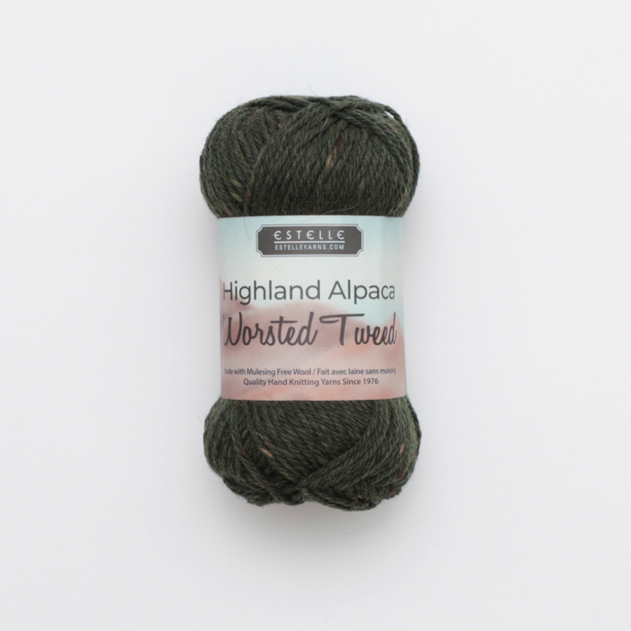 Estelle Highland Alpaca Worsted Tweed
