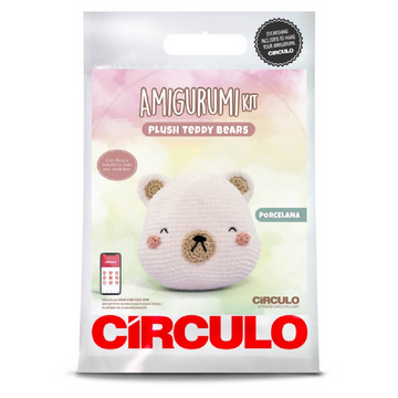 Circulo Amigurumi Kit | Plush Teddy Bear - Porcelana