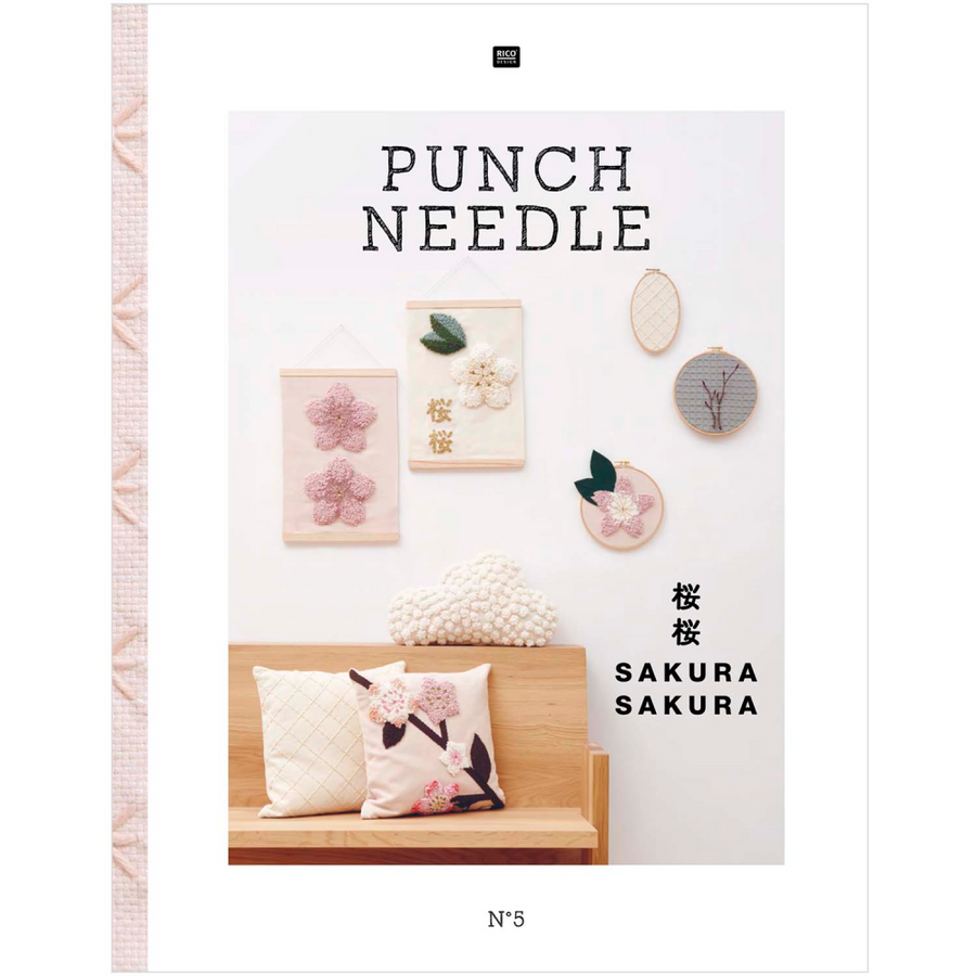 Rico Punch Needle Book #5 | Sakura Sakura