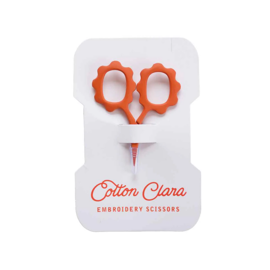 Cotton Clara Mini Sunflower Embroidery Scissors