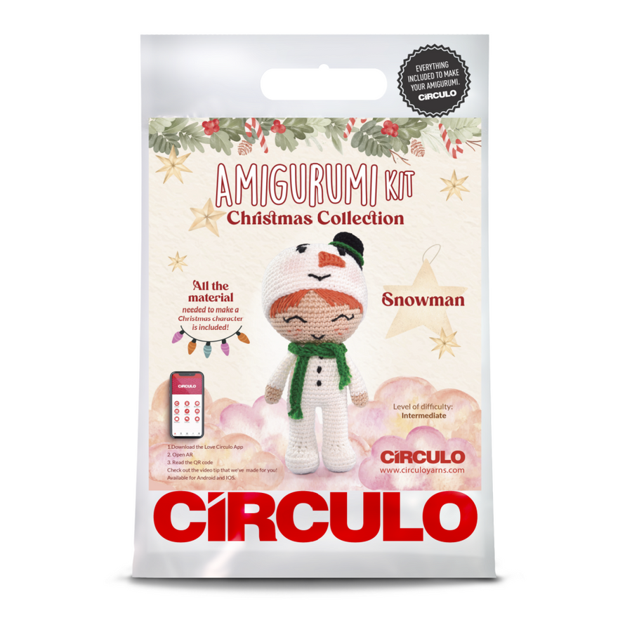 Circulo Amigurumi Kit | Christmas - Snowman
