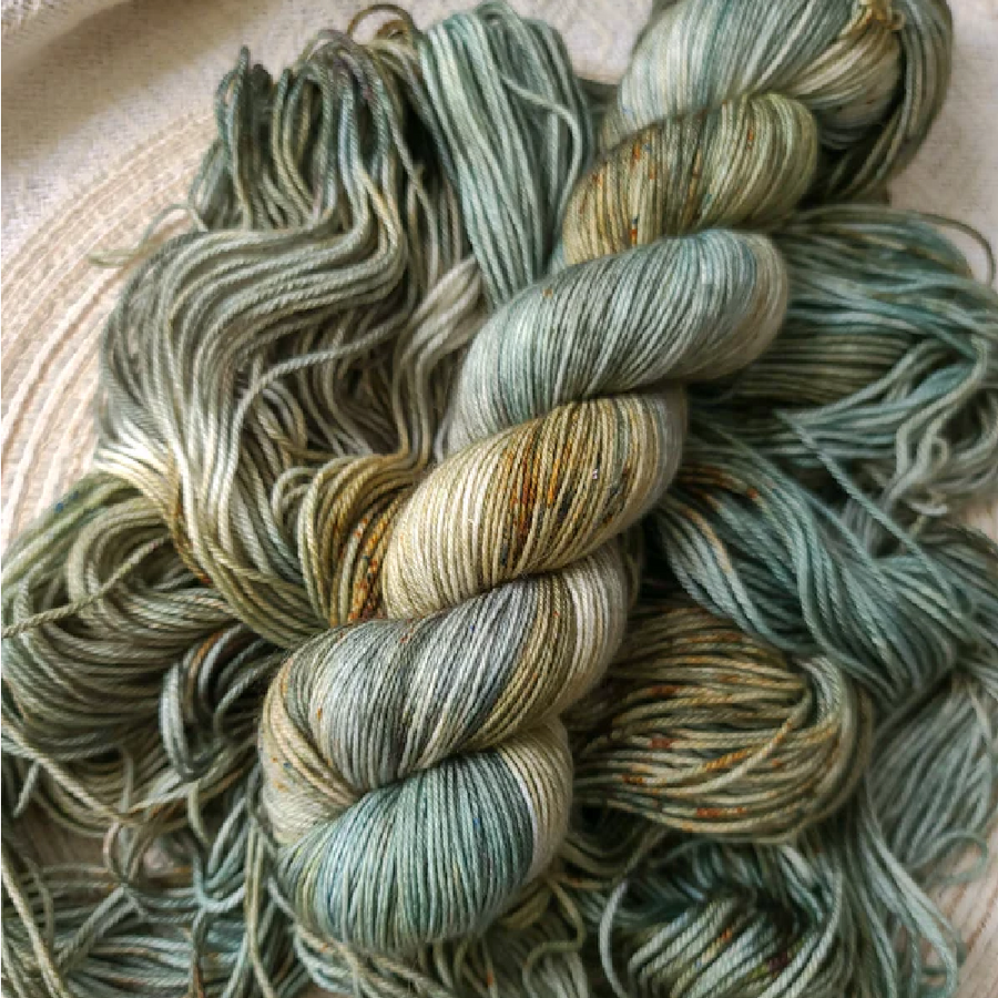 The Frosted Stitch Snowflake Sock