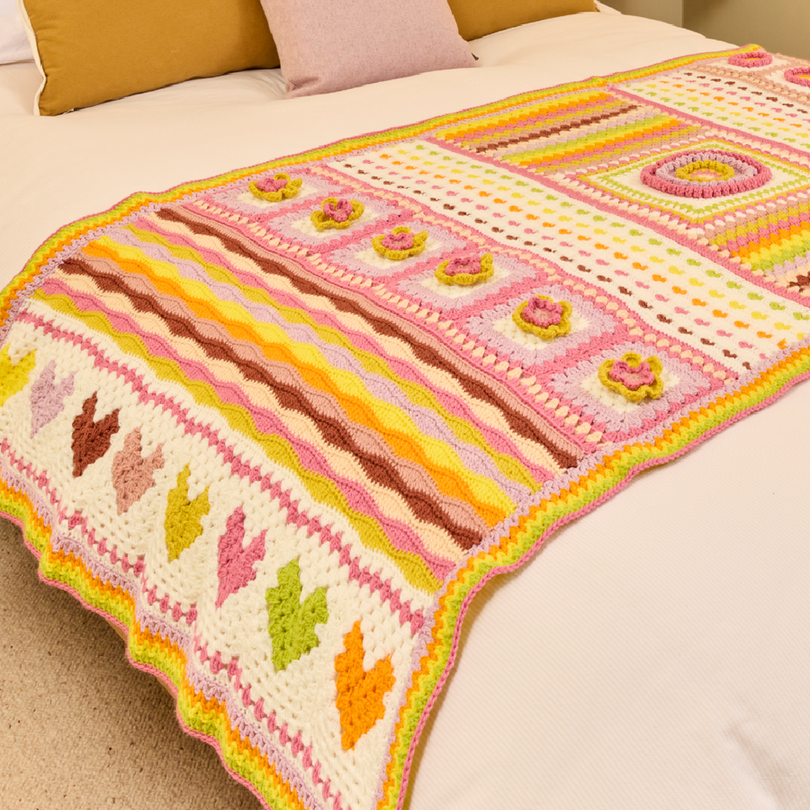 Sirdar Hearts & Flowers Crochet Along Spring 2025