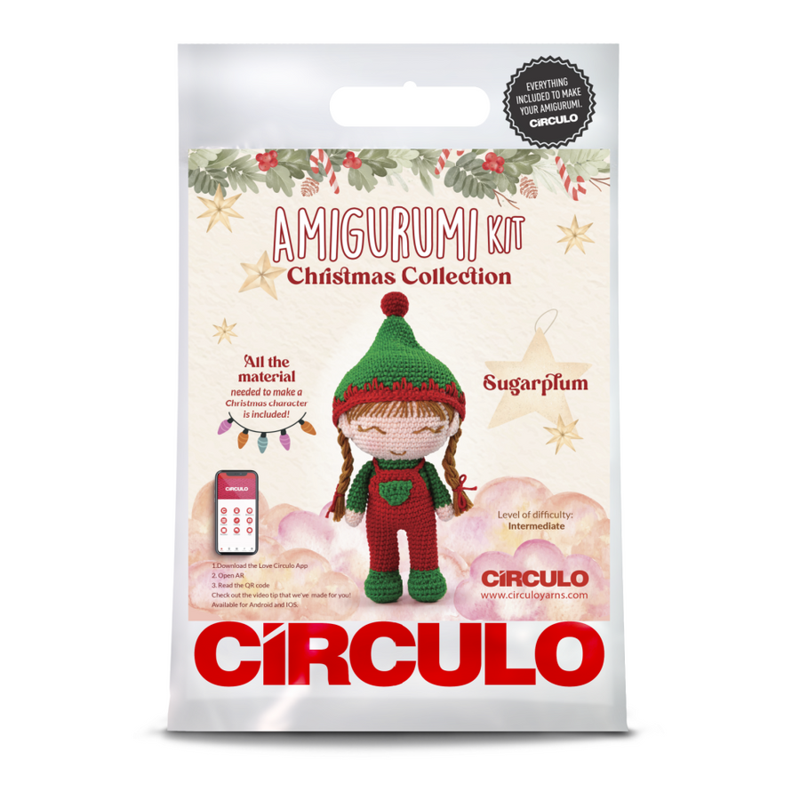 Circulo Amigurumi Kit | Christmas - Sugarplum