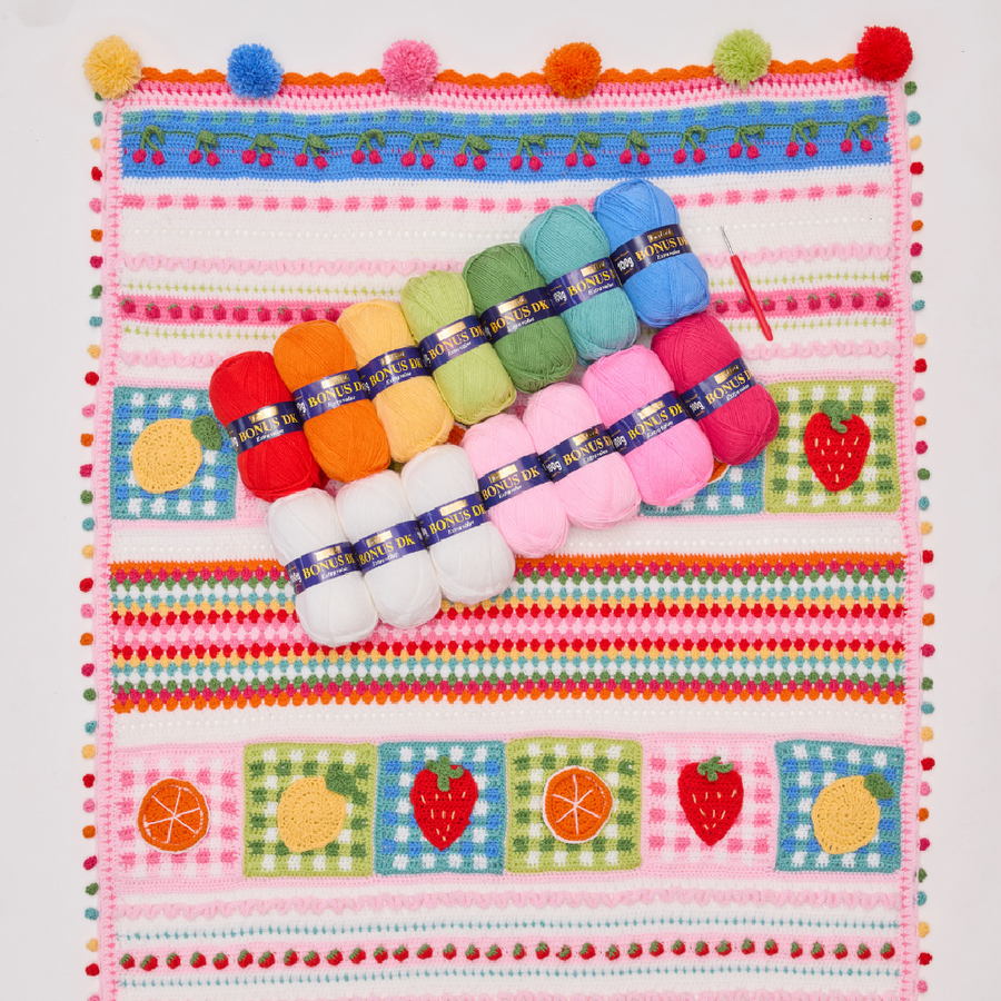 Sirdar Summer Picnic Crochet Along Summer 2025