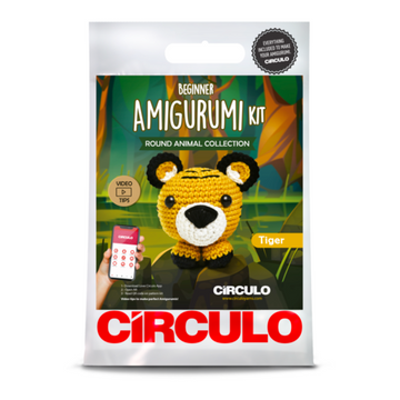 Circulo Amigurumi Kit | Round Animal | Tiger