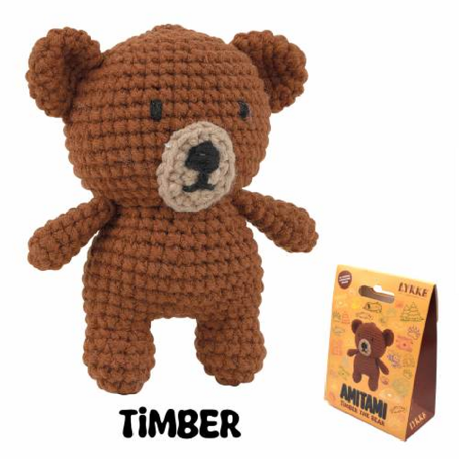 Lykke Amitami Crochet Kit Timber the Bear – STASH Lounge