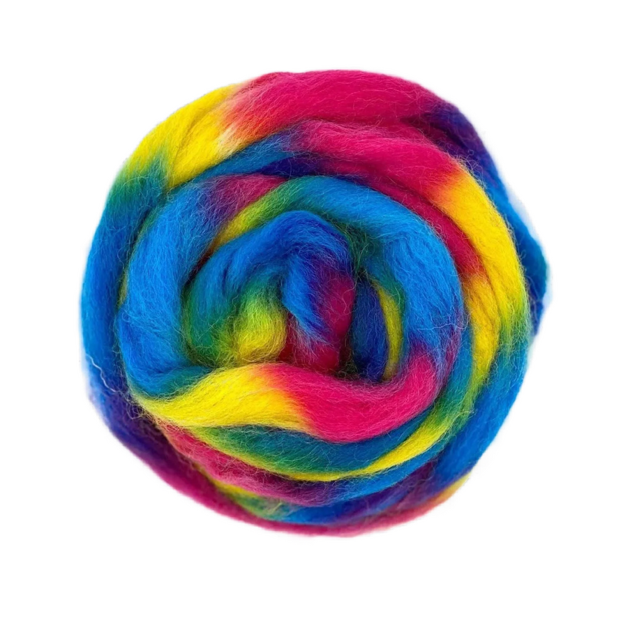 Space Dyed Wool Combed Top