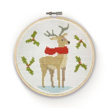 Cross Stitch Kit: Winter Stag