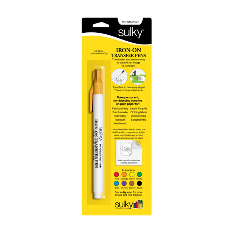Sulky Iron On Transfer Pen - Yellow