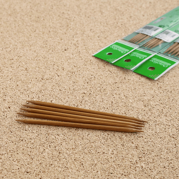 ChiaoGoo 8in. Bamboo DPNs