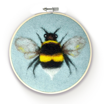 Felting Kit: Bee in a Hoop