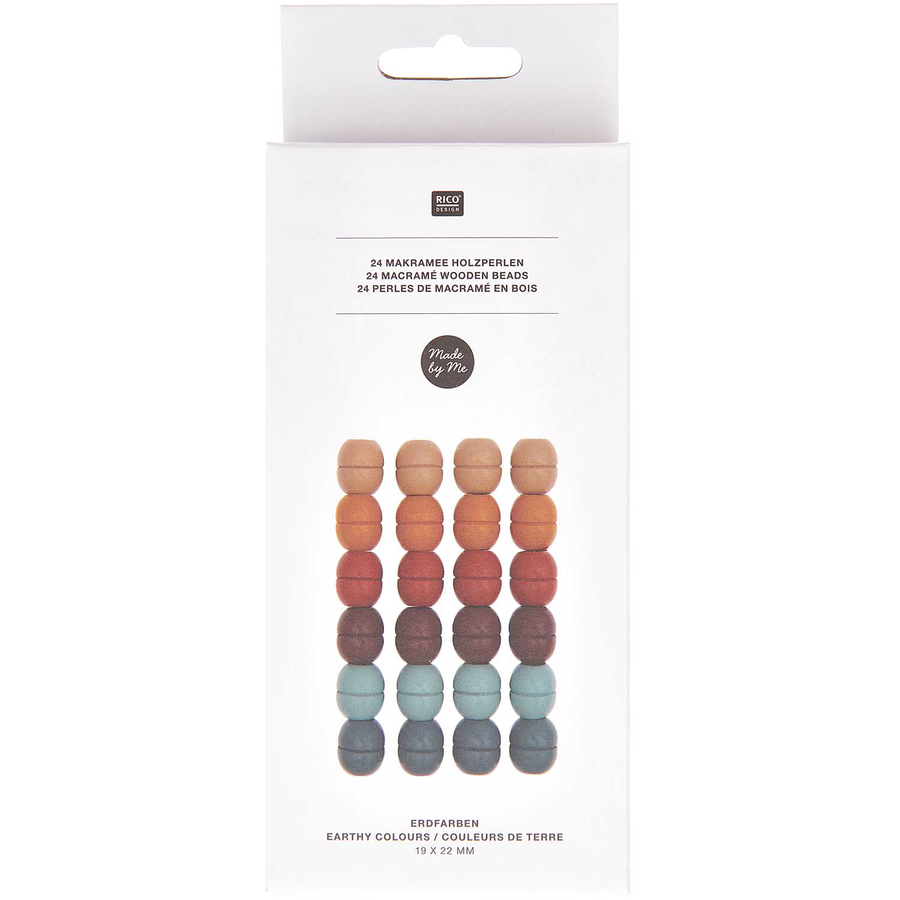 Macrame Bead Set | Earthy