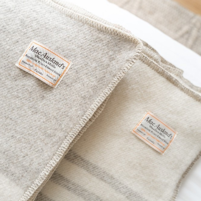 MacAusland's Woolen Mill Throw Blanket