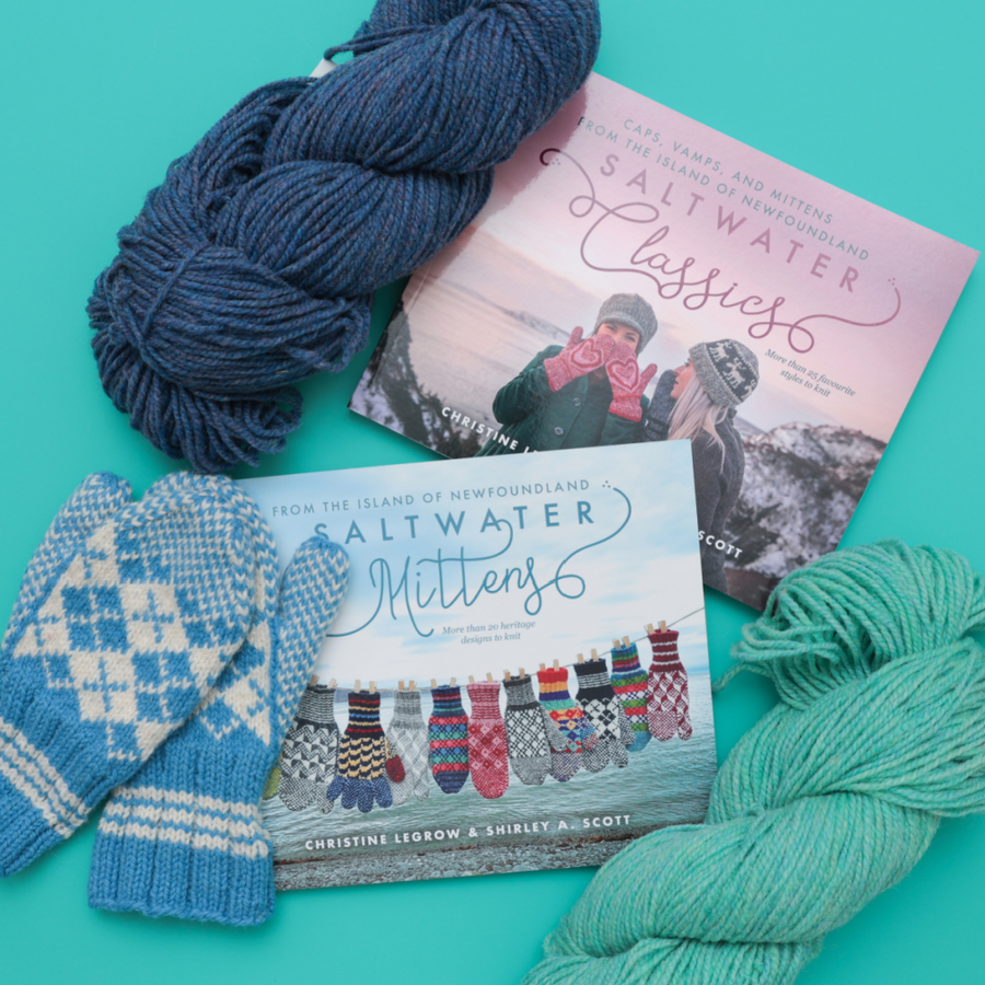 Salt Water Mittens Cast On Party