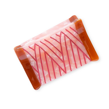 Sarah Hearts Mini Hair Claw Clip | Thread Spool