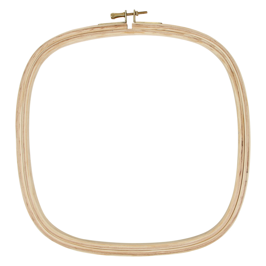 Wooden Embroidery Hoop - Square