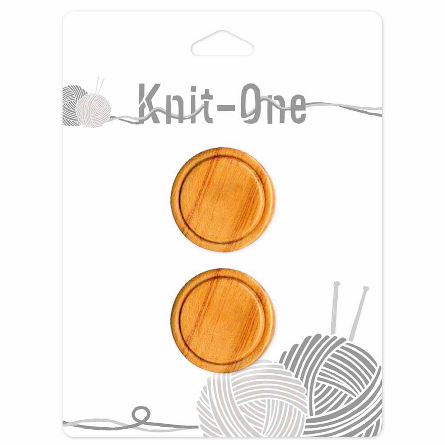 Knit-One Buttons - 1 1/8 in.