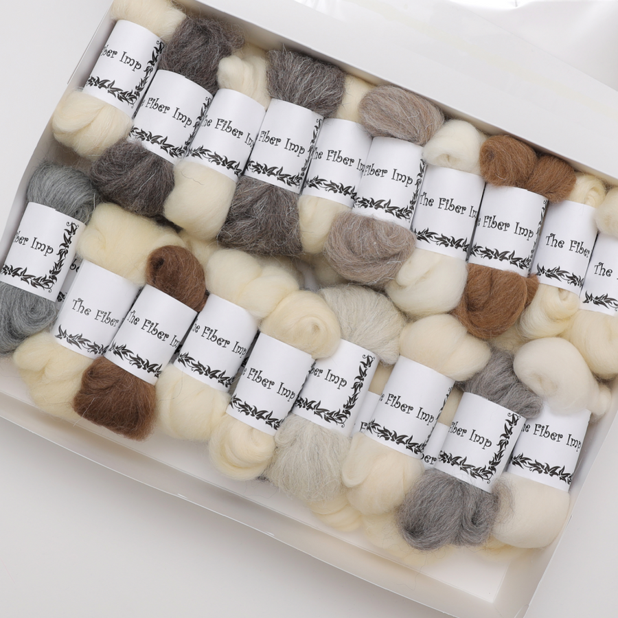 The Fiber Imp - 35 Breed Sampler