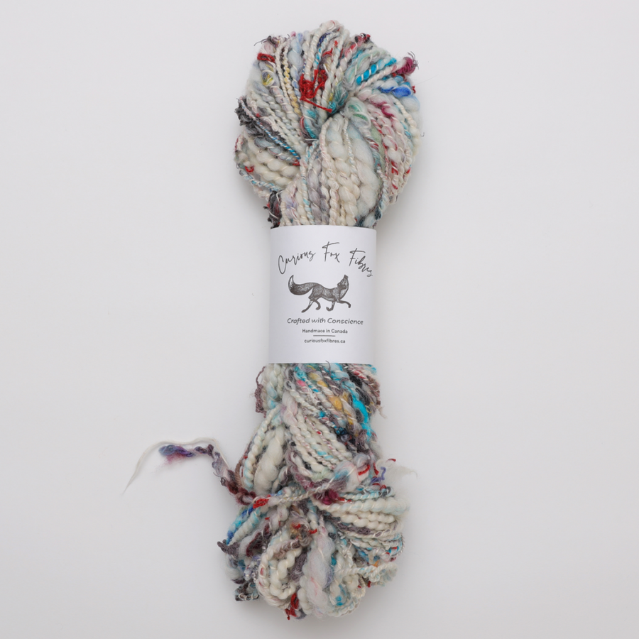 Curious Fox Fibres Handspun Art Yarn