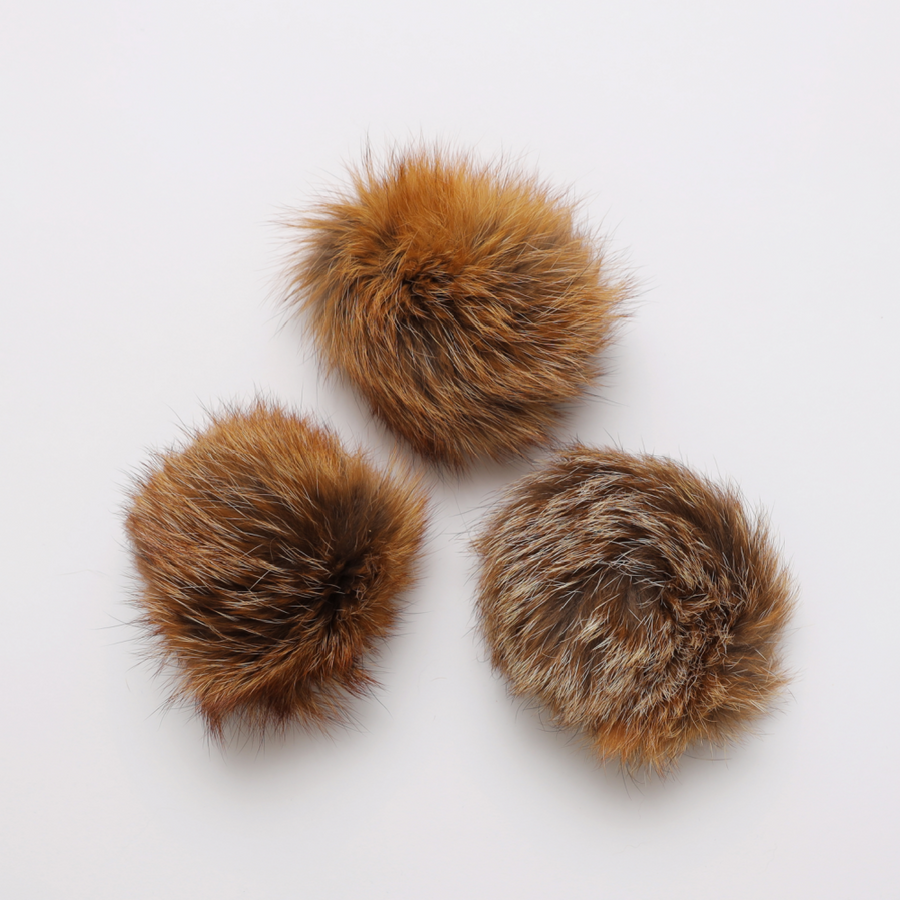 Recycled Vintage Fur Pompom