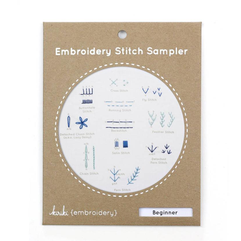 Kiriki Press Stitch Sampler