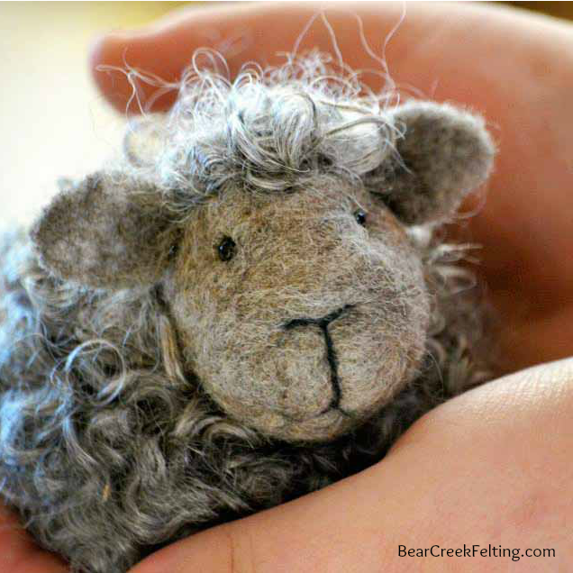 Felting Kit | Black Sheep