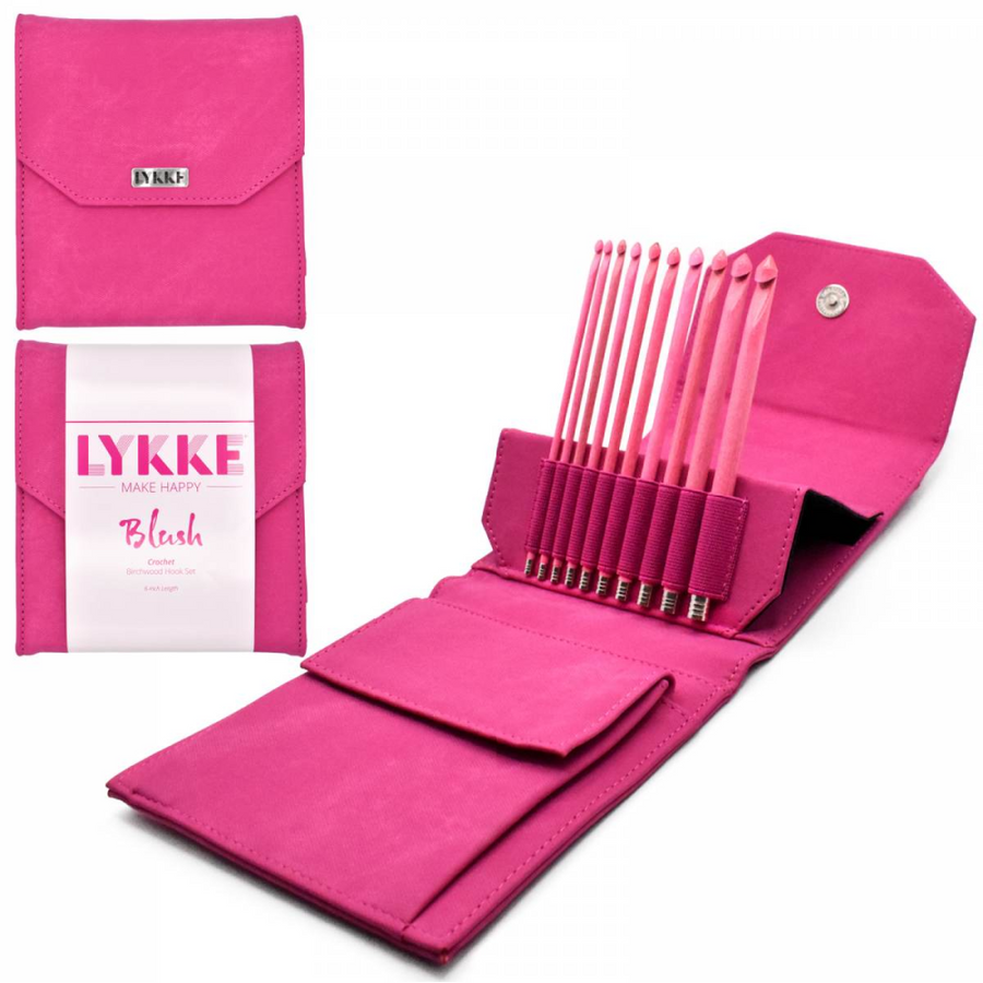 Lykke Blush 6 in. Crochet Set