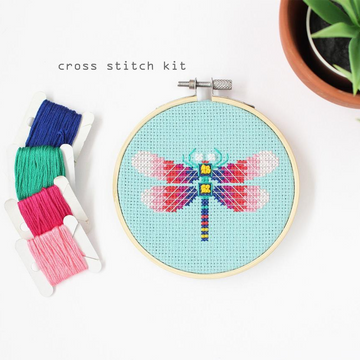 Diana Watters Dragonfly Cross Stitch Kit