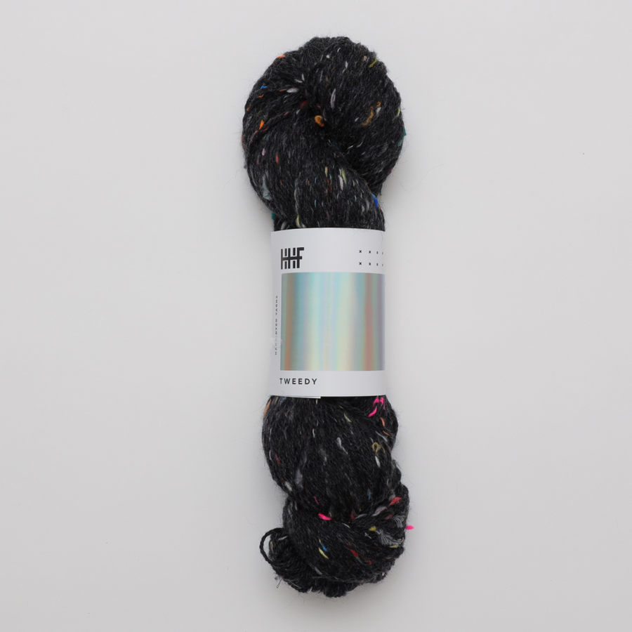 Hedgehog Fibres Tweedy Noir