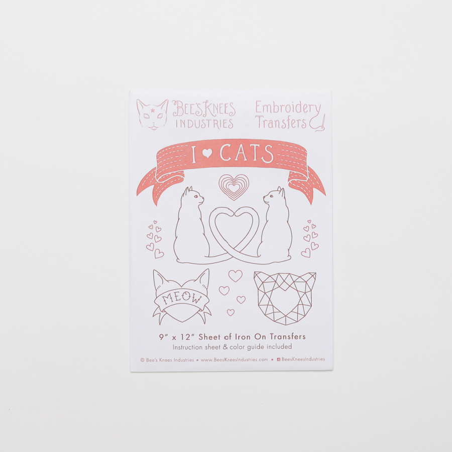 Bees Knees Industries Embroidery Transfers