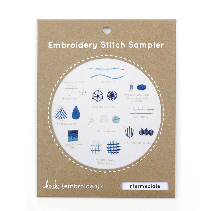 Kiriki Press Stitch Sampler