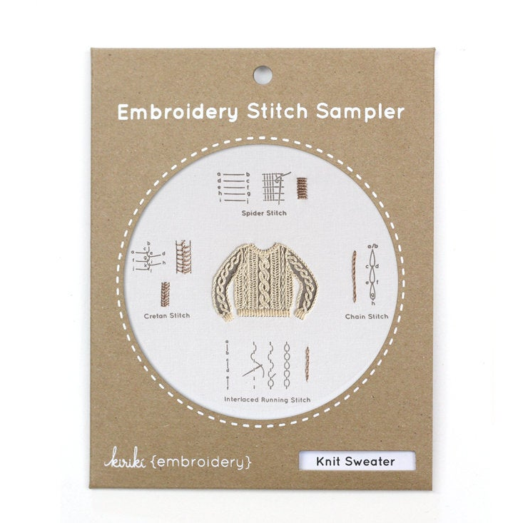 Kiriki Press Stitch Sampler