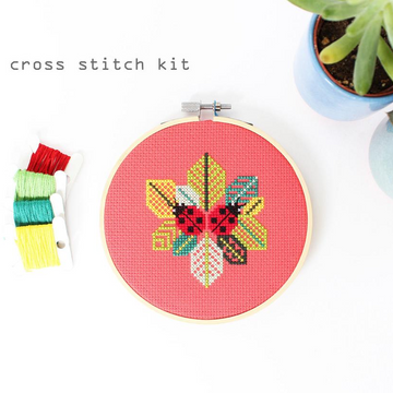 Diana Watters Little Ladybug Cross Stitch Kit