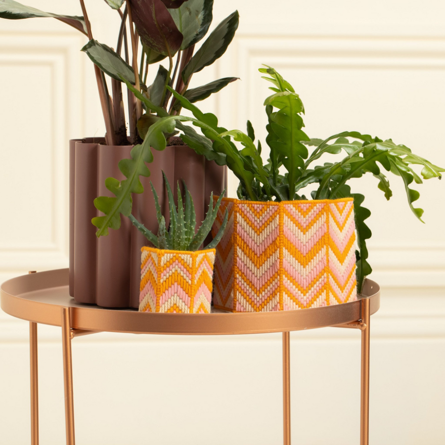 The Bargello Edit | Midi Planter Kit