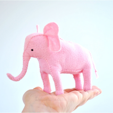 Delilah Iris DIY Felt Elephant Kit