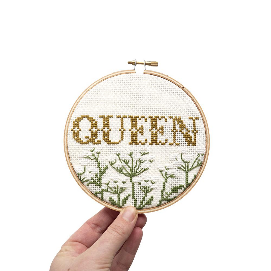 Junebug and Darlin Queen Cross Stitch Kit