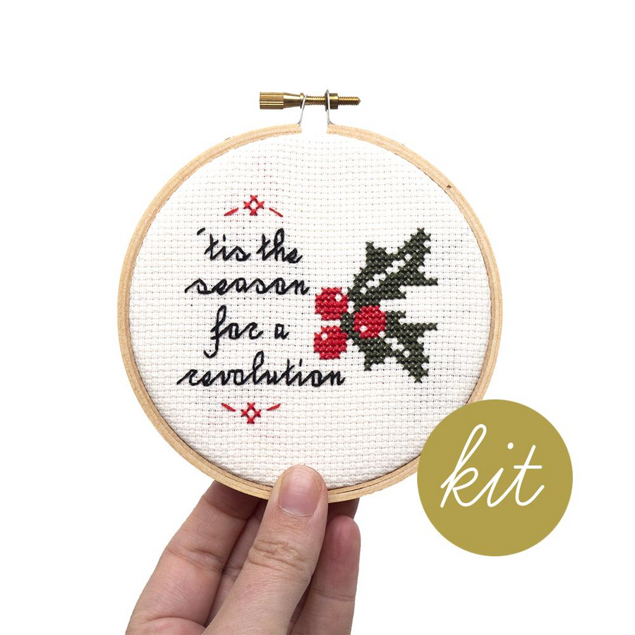 Junebug and Darlin Holiday Cross Stitch Kits