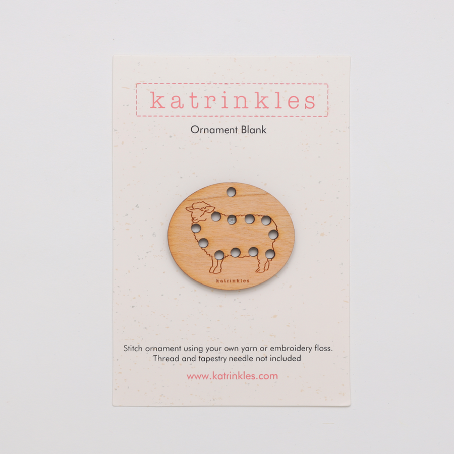 Katrinkles Stitchable Sheep Ornament