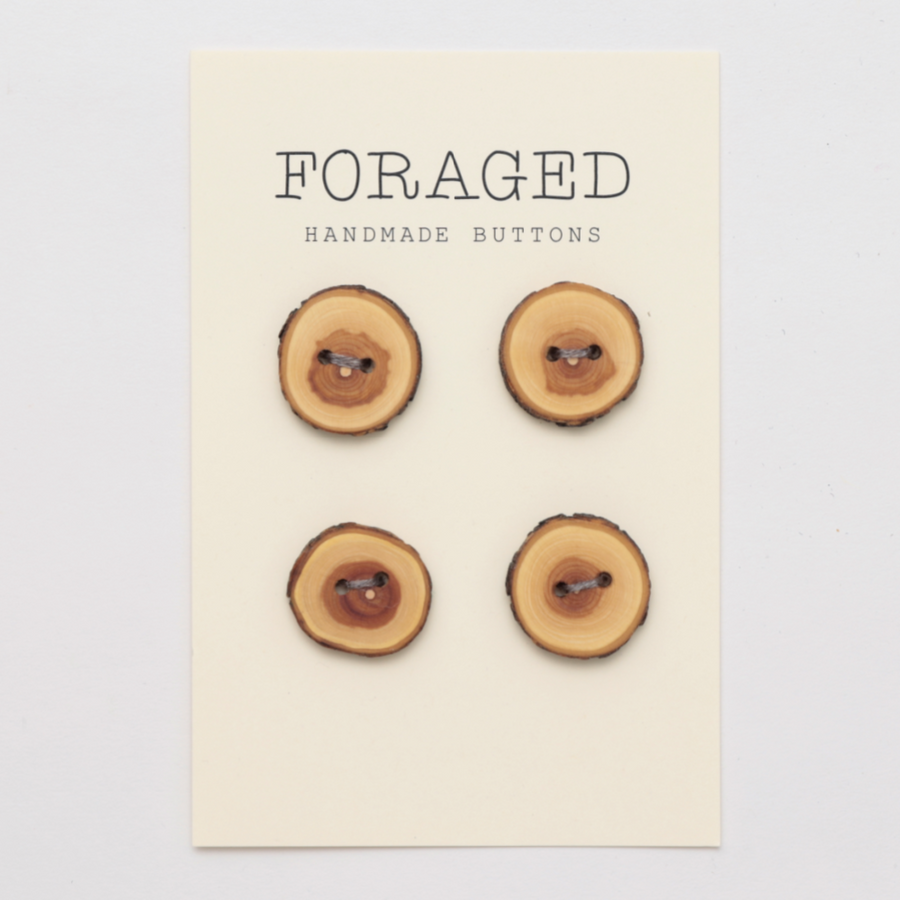 Foraged Handmade Buttons | Small x 4