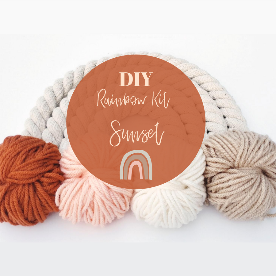 Little Sparrow DIY Macrame Rainbow Kit