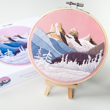 Anna Angiel Embroidery Kit | Three Sisters