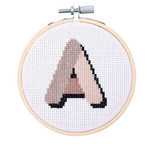 Mini Cross Stitch Kit: Alphabet
