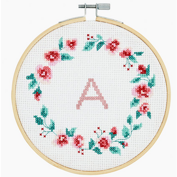 DMC Monogram Cross Stitch Kit