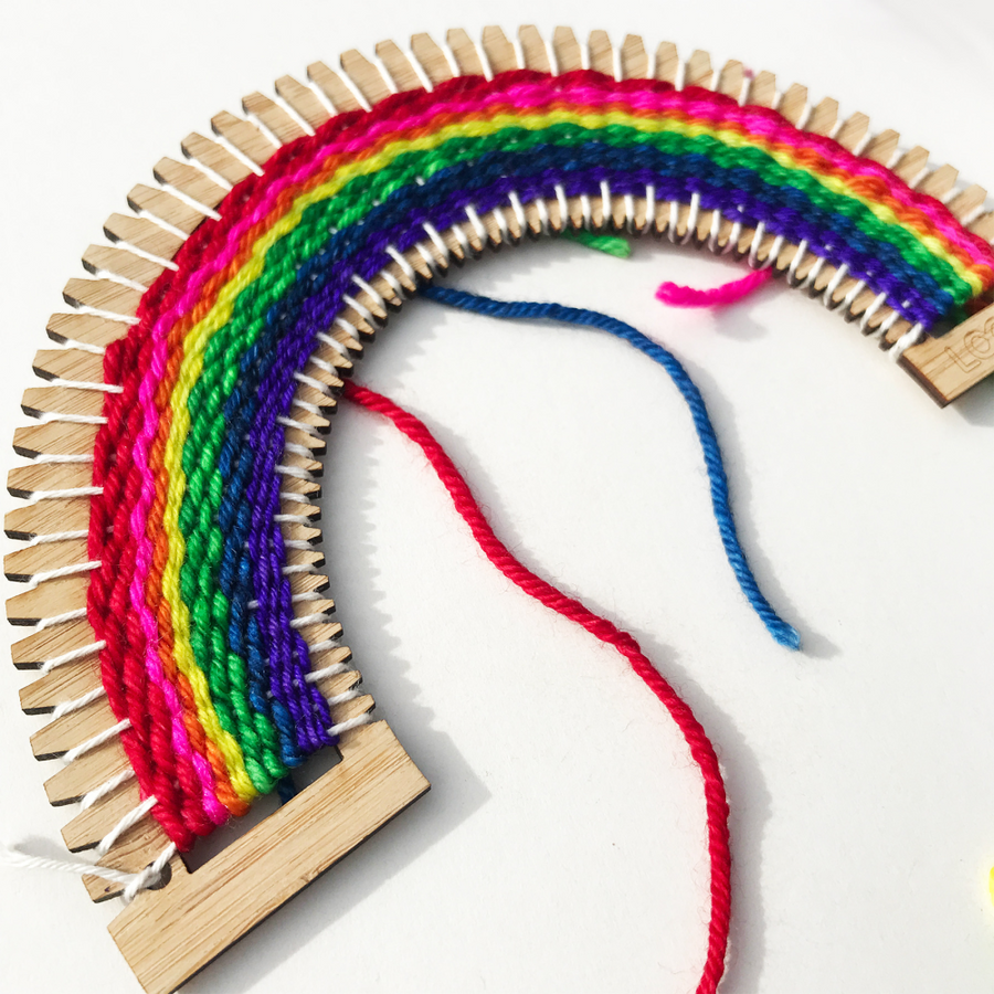 LOOME Rainbow Weaving Loom