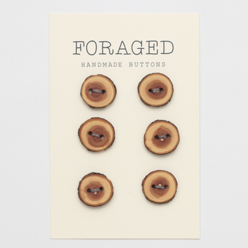 Foraged Handmade Buttons | Small x 6
