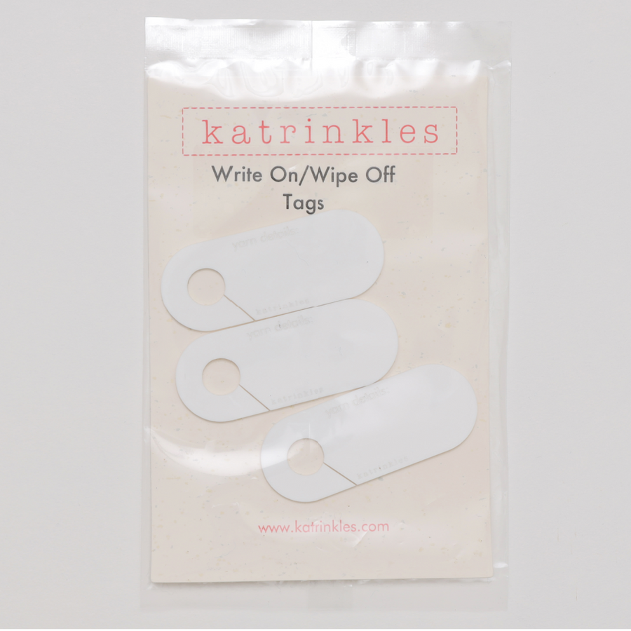 Katrinkles Write On / Wipe Off Skein Tags